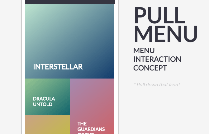 Featured Post Image - Pull Down Menu Inspiration