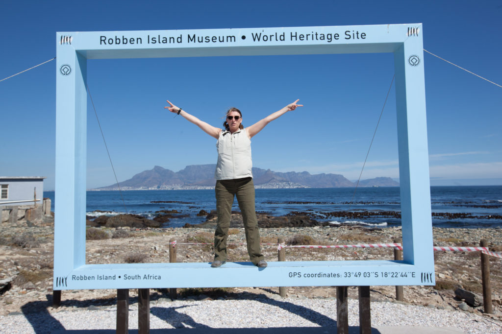 Robben Island, self portrait