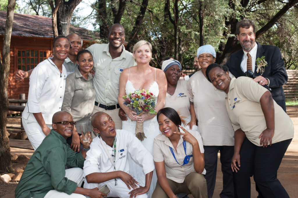 Staff at Madikwe River Lodge
