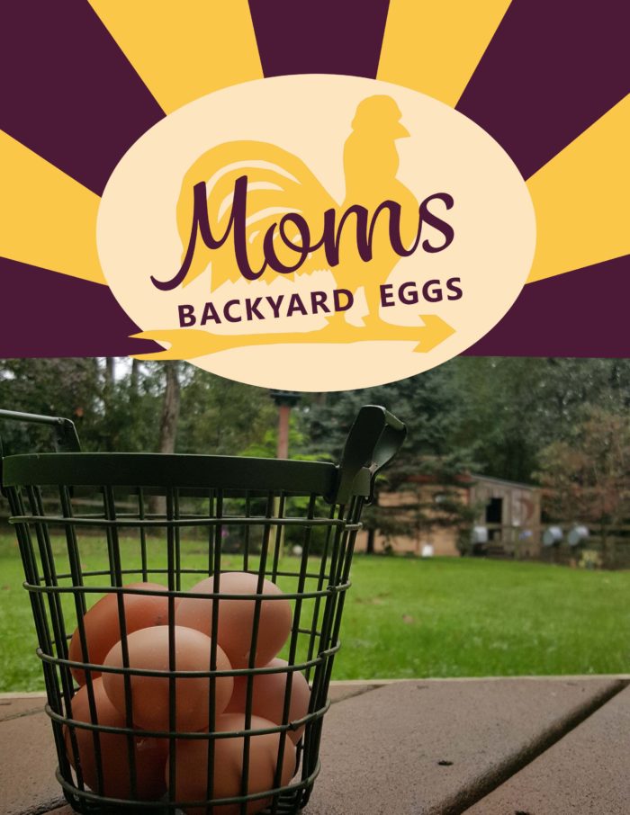Mom's basket of eggs